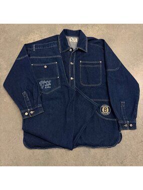 Boxx Jeans Y2K Baggy Denim Jacket & Jeans Set